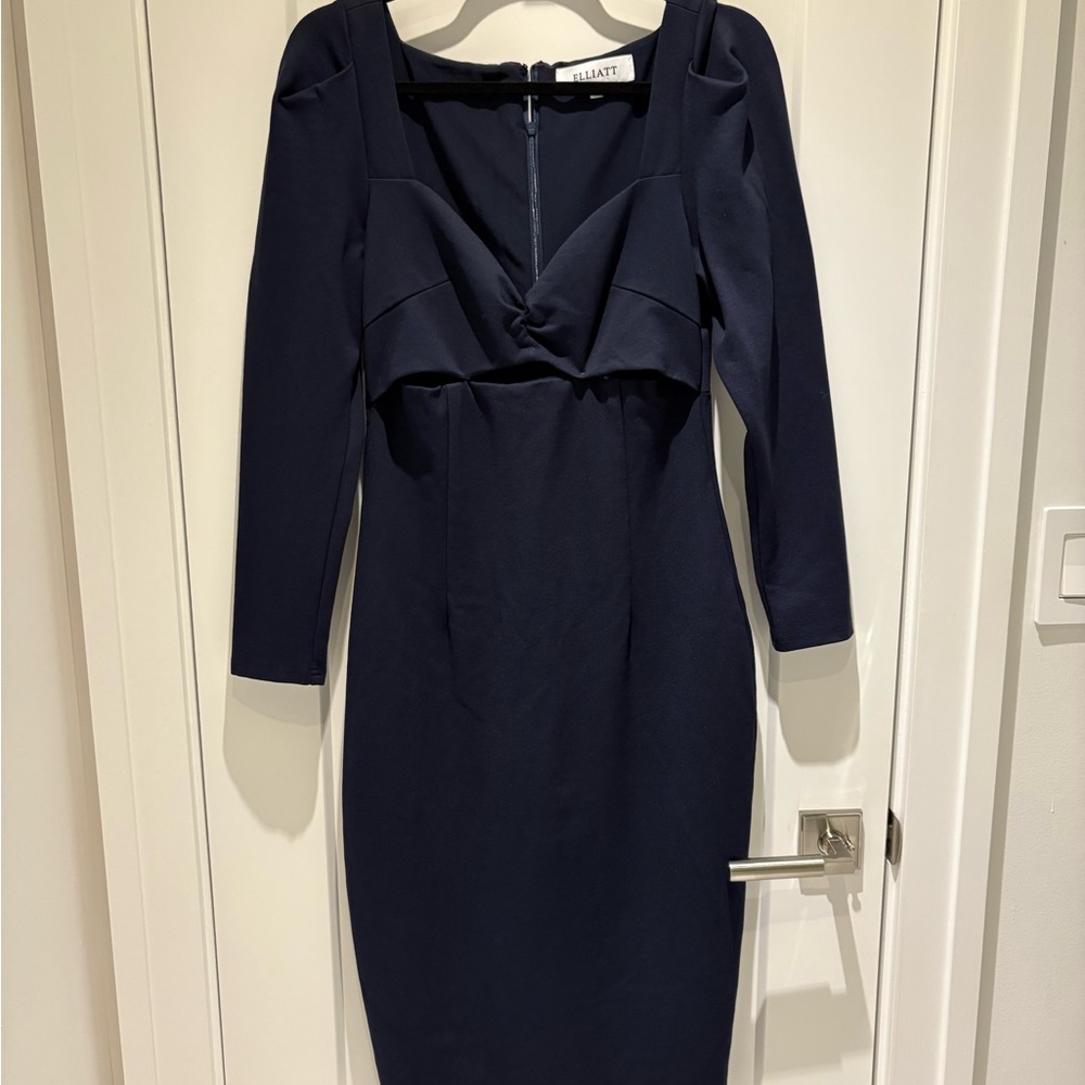 Elliatt Navy Blue Women's Dress